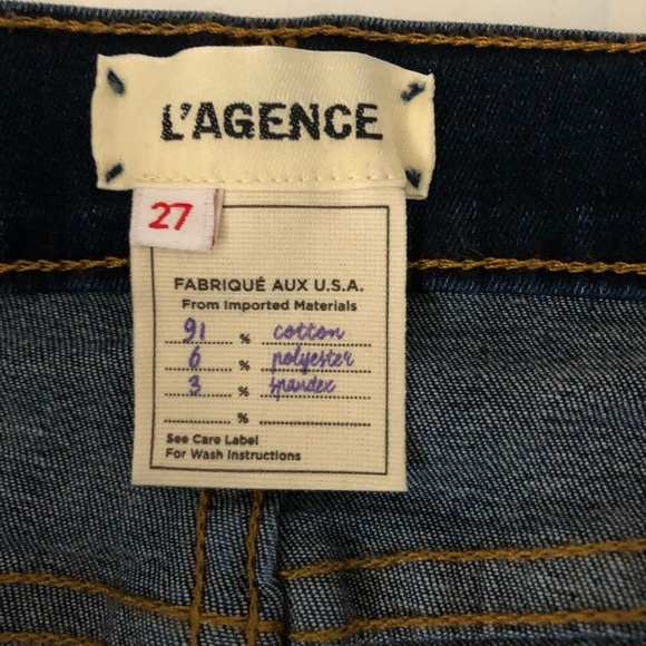 NWT L’Agence Brigitte Jeans 27 - Picture 3 of 4
